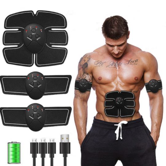 10pcs Ems Neck Massager/trainer/hip Exerciser Replacement Gel Pads For Body Muscle  Stimulator